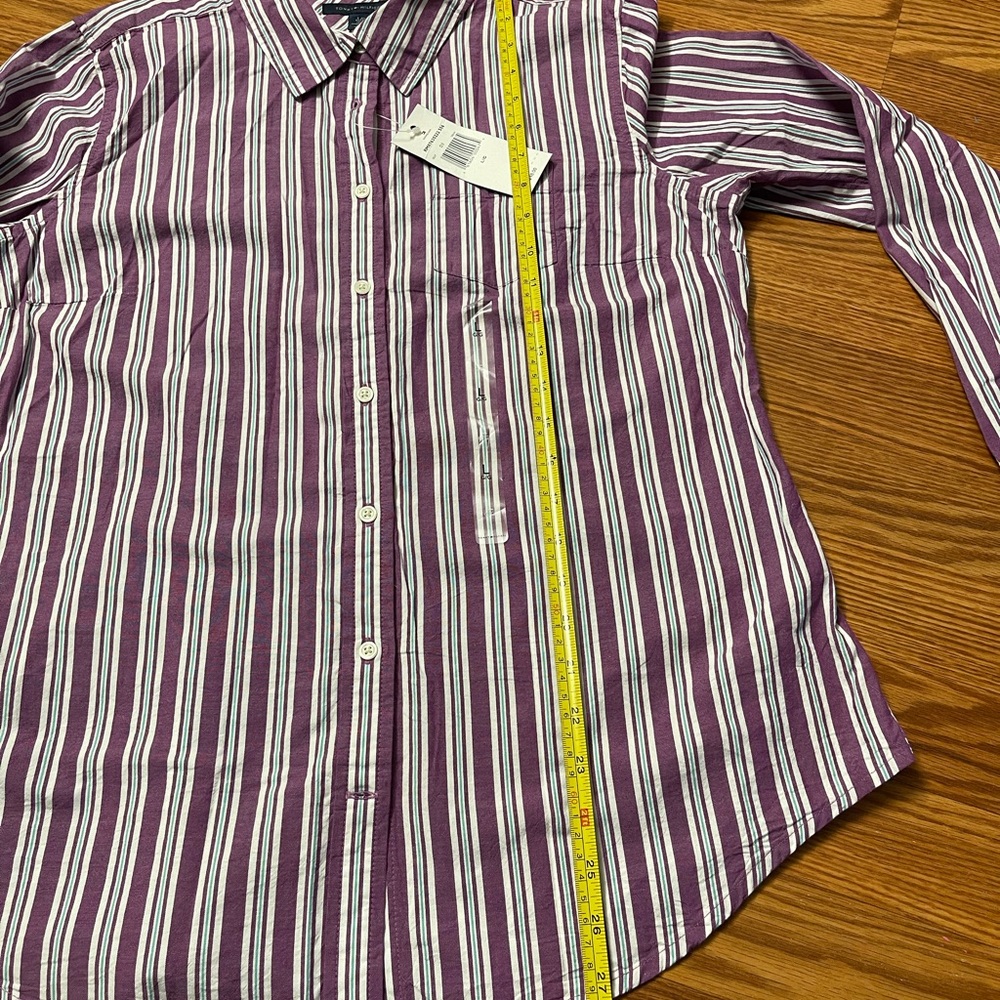 Tommy Hilfiger's classic button-up shirt.